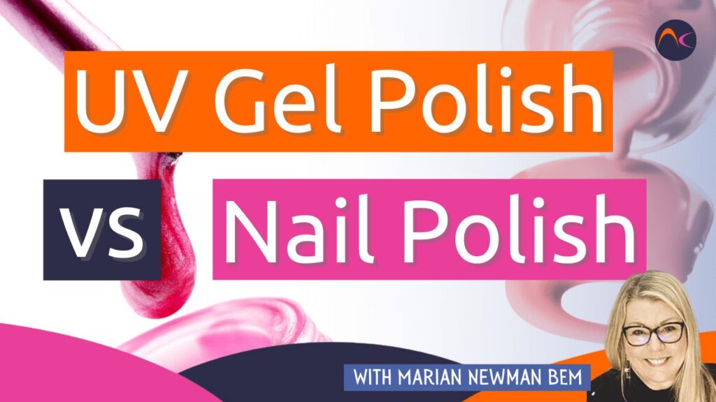 Esmalte de gel UV frente a esmalte de uñas