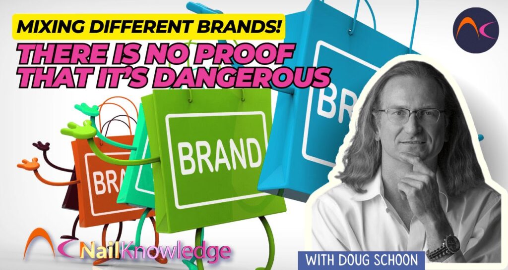 Kết hợp các thương hiệu và sản phẩm làm móng