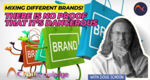 Mixing nail brands and products