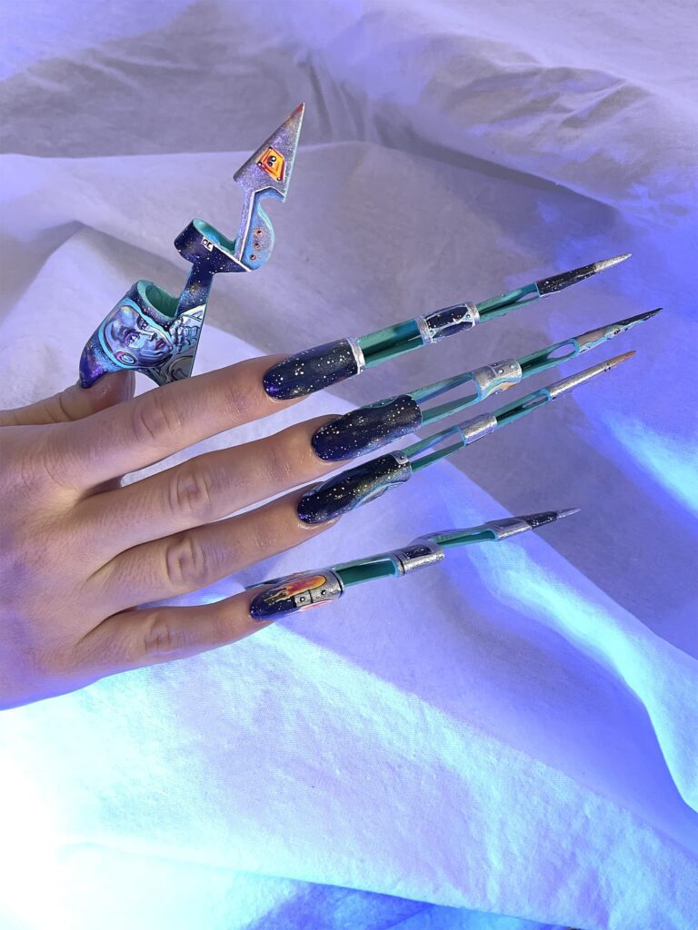 Art of nails - nail competition winner Jaqueline McClement