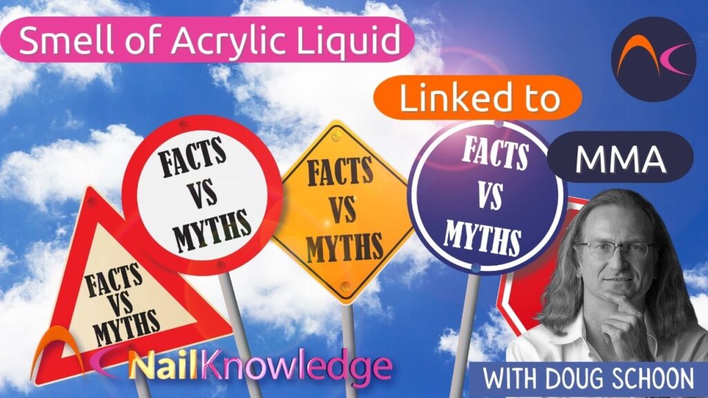 Cheiro de acrílico associado ao MMA