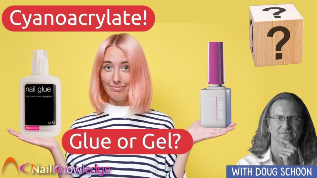 Cyanoacrylate có vai trò kép như keo và gel trong các sản phẩm làm móng