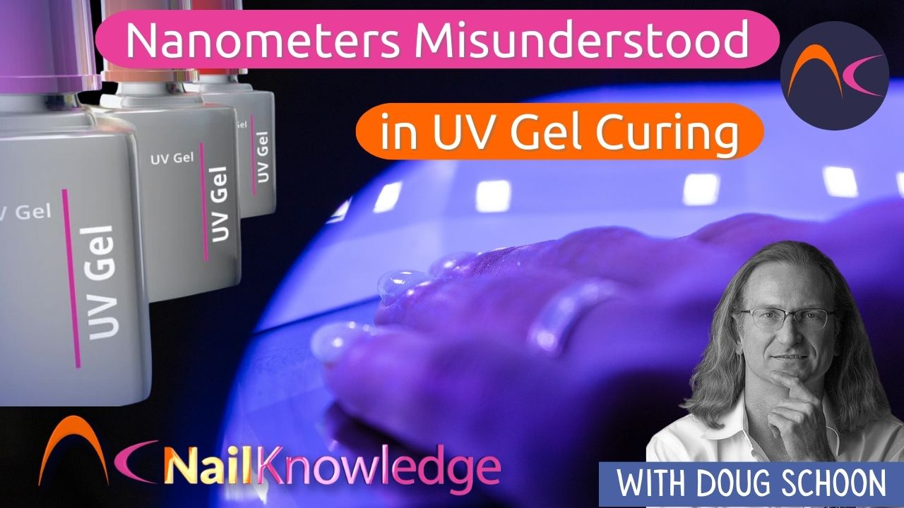 Nanometers in uv gel curing