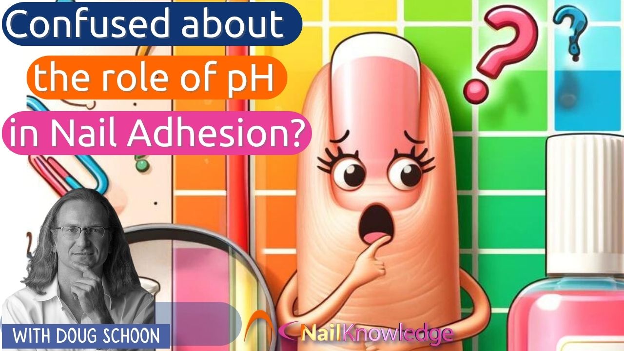 The role of pH in nail adhesion