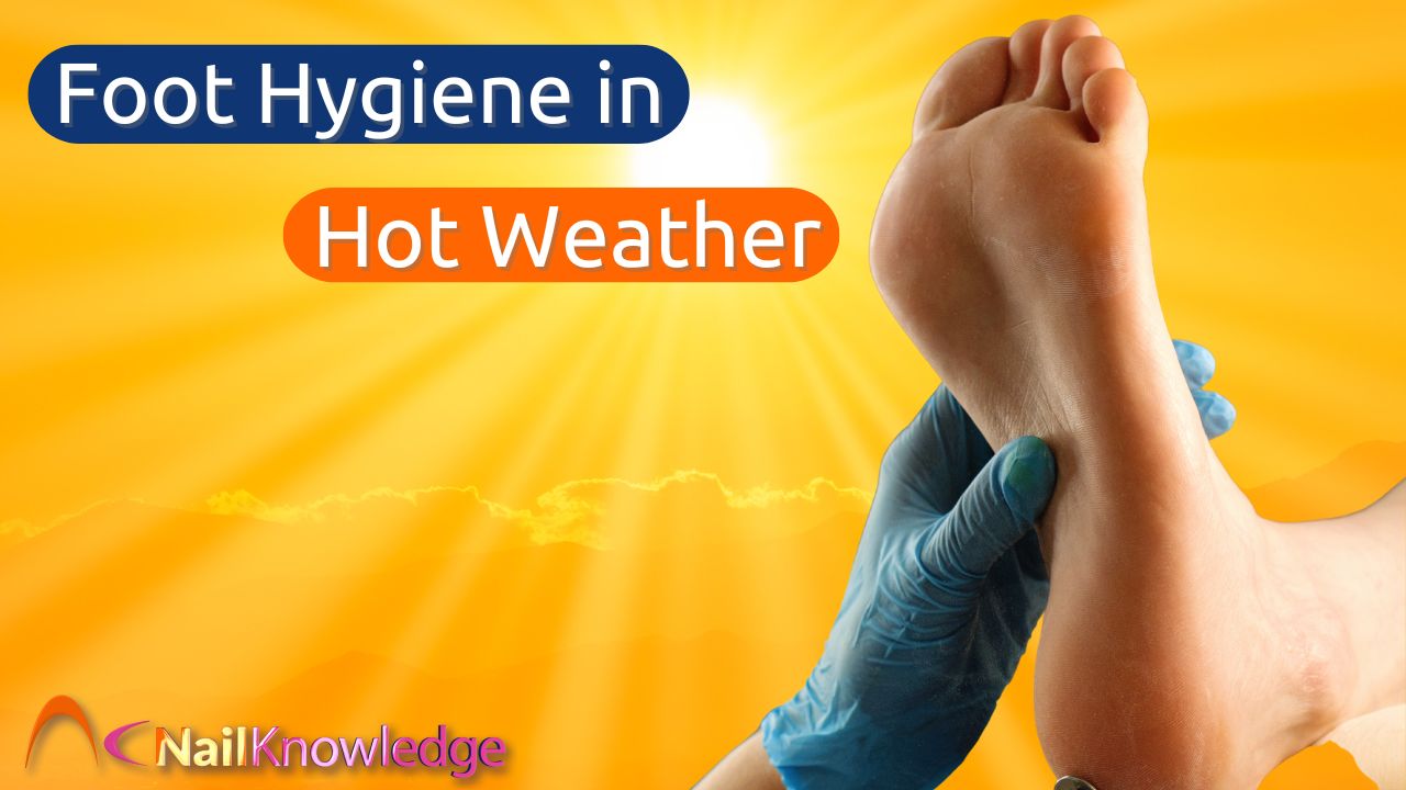 foot hygiene in hot weather
